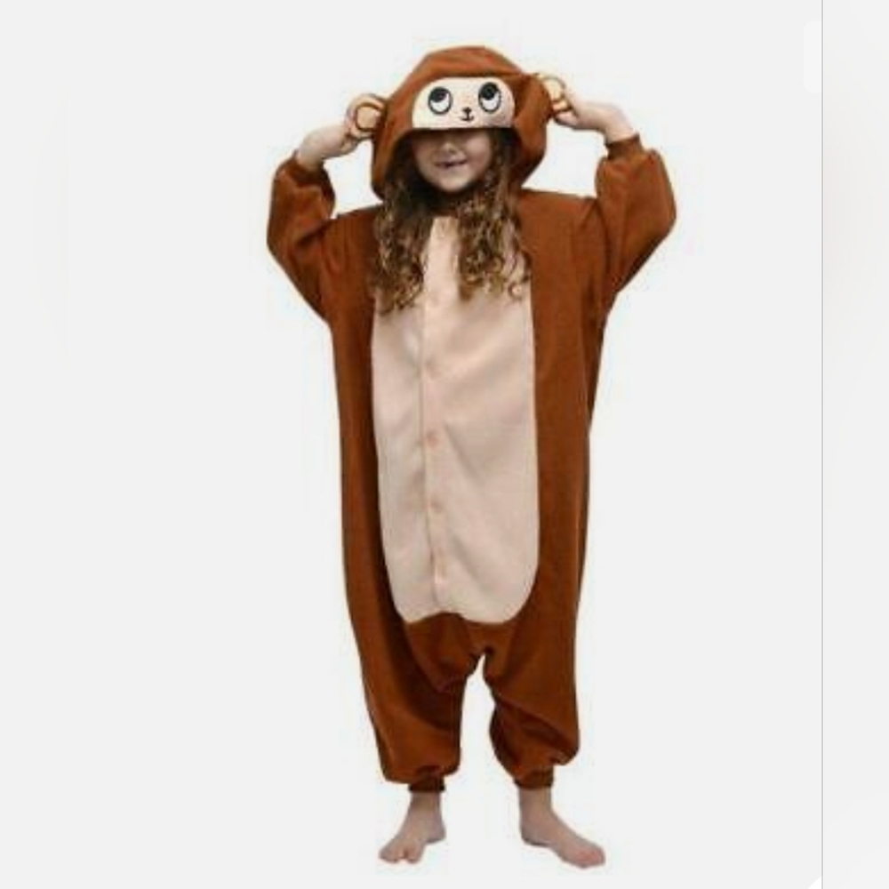 Cute & Cozy Monkey Costume/Pajamas